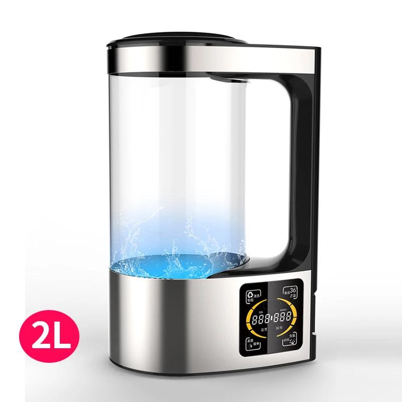 2L Rich Hydrogen Water Bottle Water Kettle Water Ionizer Machine Wate r Filter Drink Hydrogen Wate r Generator 110/220V - Image 2