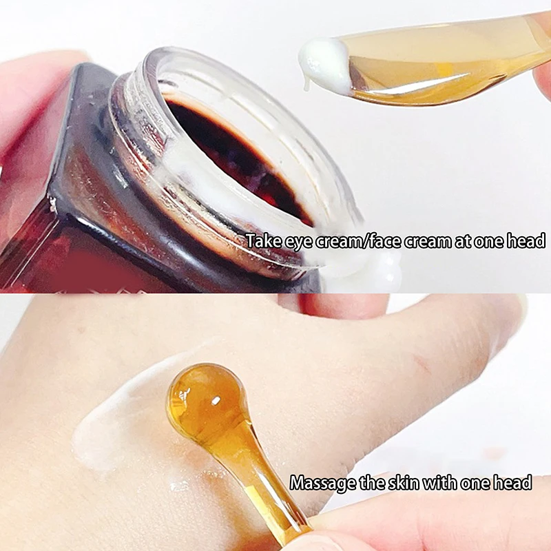 5/10Pcs Eye Cream Applicator Spoon Roller Transparent Massage Stick Cosmetic Spatulas Wrinkle Facial Mask Skin Care Acrylic - Image 2