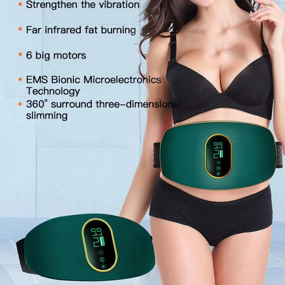  Vibration Abdomen Electric Muscle Stimulator EMS Wireless Buttocks Hip Trainer Abdominal ABS Stimulator Fitness Body Slimming - Image 3
