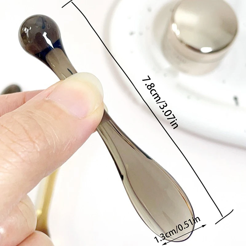 5/10Pcs Eye Cream Applicator Spoon Roller Transparent Massage Stick Cosmetic Spatulas Wrinkle Facial Mask Skin Care Acrylic - Image 6