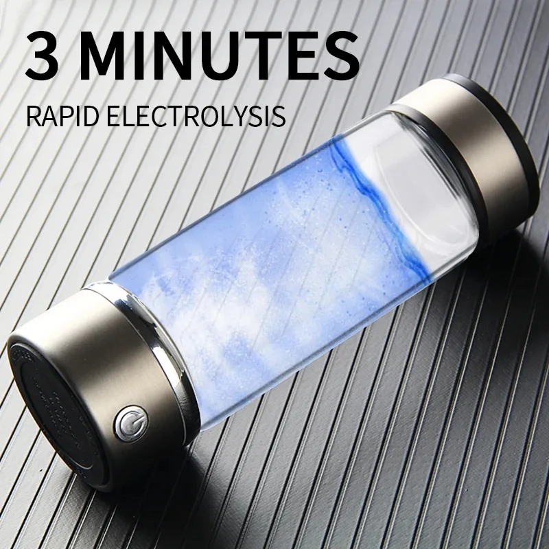 Hydrogen Water Bottle,Portable Hydrogen Water Generator Machine, Improve Water in 3 Minutes Quick Electrolysis Suitable for Home - Image 5