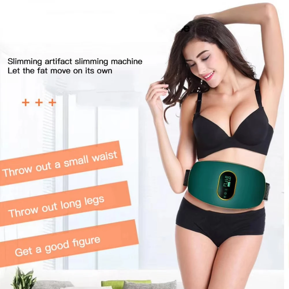  Vibration Abdomen Electric Muscle Stimulator EMS Wireless Buttocks Hip Trainer Abdominal ABS Stimulator Fitness Body Slimming - Image 2
